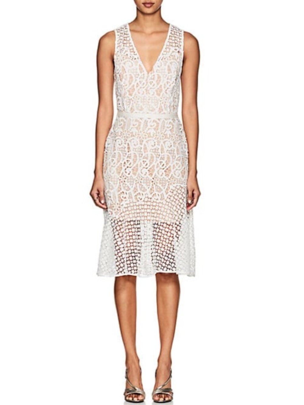 Floral lace dress
